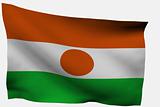 Niger 3d flag