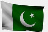 Pakistan 3d flag