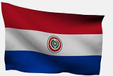 Paraguay 3d flag