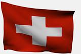 Switzerland 3d flag