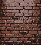 brick wall. Vector illustration