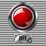 Red off button