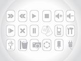 best logos and web icons, illustration
