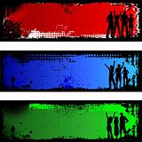 Grunge people backgrounds 