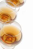 Cognac wineglass background