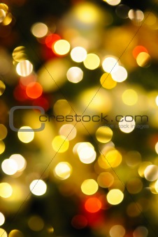 Christmas light background