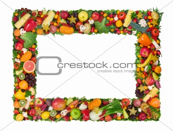 Fruit and vegetable frame