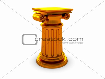 golden column