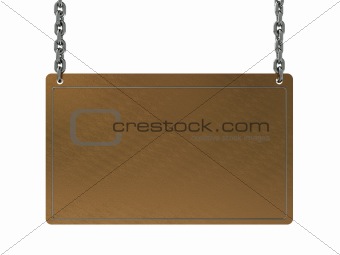 plate on chains