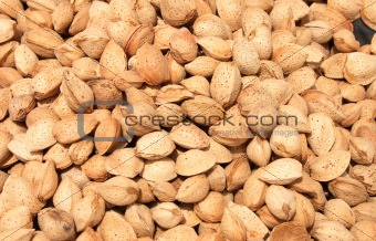 almond background