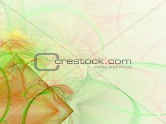 Abstract background. Light red - green palette.