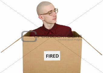 Fired man