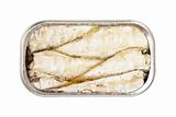 Sardines in open tin