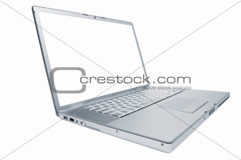 Modern and stylish laptop