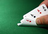 poker: 4 aces