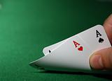 poker: 2 aces suited