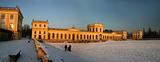 Orangerie in Kassel, Germany -  Panoramic composition
