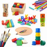Preschool objects collection