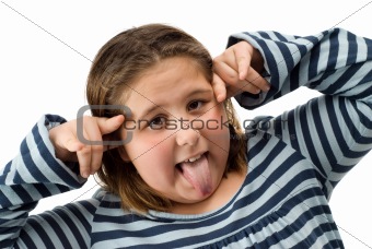 Child Making Faces