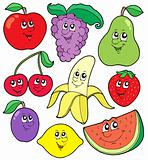 Cartoon fruits collection 1
