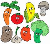 Cartoon vegetable collection 1