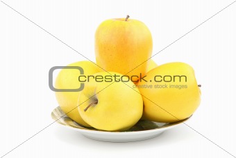 Yellow apples