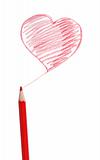 Red Pencil, The Heart