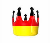 the crown  on white background