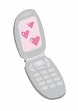Saint Valentine's mobile phone