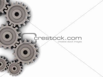 gear wheels, background