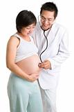 Pregnancy series - friendly doctor