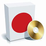 Japanese software box and CD