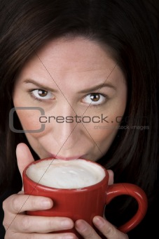 Woman with Coffee