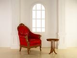 Interiors - Antique seat
