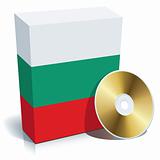 Bulgarian software box and CD