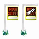 for sale sign hang
