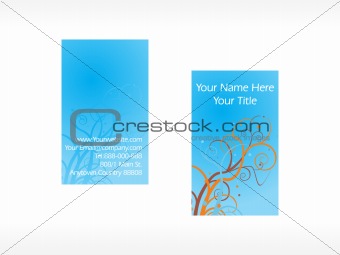 creative floral series, business card set_2