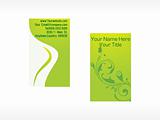  creative floral series, business card set_8