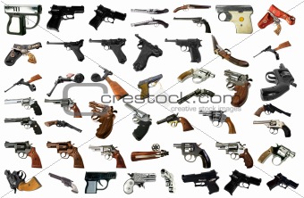 Pistols Pack Two - Weapons Photo Packs