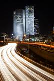 Tel Aviv night city