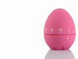 Pink egg timer