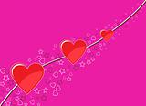 Valentine's Day Heart Background