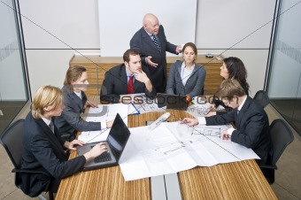 Business team meeting