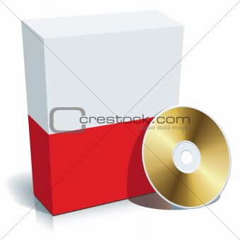 Polish software box and CD