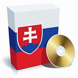 Slovak software box and CD