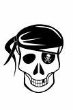 Pirate skull