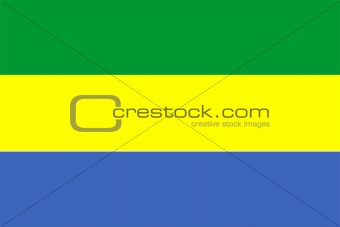flag of Gabon