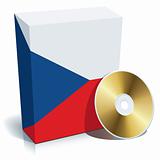 Czech software box and CD