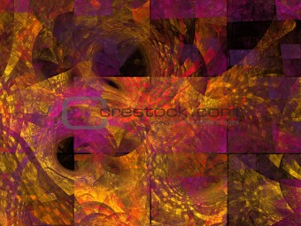 Abstract background. Purple - orange palette.