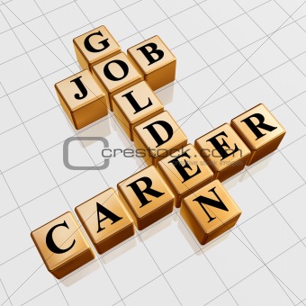 golden job and career crossword